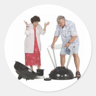 グリおもしろいル ラウンドシール