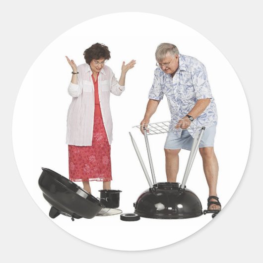 グリおもしろいル ラウンドシール (正面)