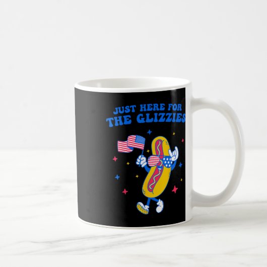 グリアジーおもしろい7月4日Wi コーヒーマグカップ (右)