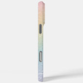 グリアモダンターイニシャルと名前の抽象デザイン Case-Mate iPhoneケース (裏面 / 右)