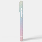 グリアモダンターイニシャルと名前の抽象デザイン Case-Mate iPhoneケース (裏面 / 左)