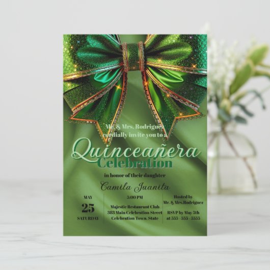 グリエレガントーきらめくンボウオンサテンキンセニェラ 招待状 (スタンド正面)