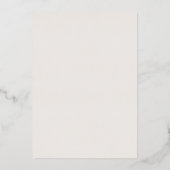 グリエレガントージュアンドゴールドフォイル結婚式招待状 箔招待状 (裏面)