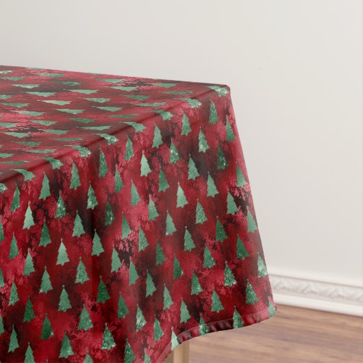グリエレガントーンツリーズクリスマス テーブルクロス (インサイチュ)