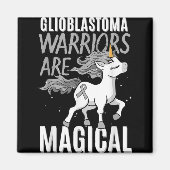 グリオブラストーマ多形性グレードIV星細胞戦士 マグネット (正面)