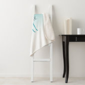 グリガーリーッツアクアターコイズグリッターユニコーン シェルパブランケット (インサイチュ)