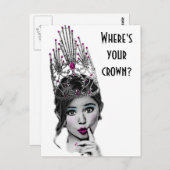 グリジーな女の子はがき ポストカード (正面/裏面)