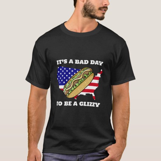 グリジーにとっては最悪の日だ Tシャツ (正面)