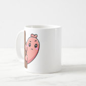 グリジーの月曜日のコーヒー コーヒーマグカップ (正面左)