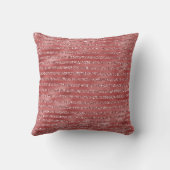 グリジーグラム金ゴールドグリッターストライプ クッション (裏面)