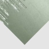 グリジージーセージグリーンスパークルグリッタードリップス誕生日 薄葉紙 (詳細)