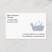 グリジースパ美しい名刺 名刺 (裏面)