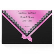 グリジーダイヤモンド&ピンクボウブライダルシャワー