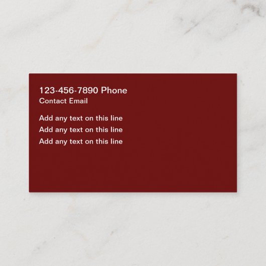 グリジートレンディーメイクアップファッション名刺 名刺 (裏面)