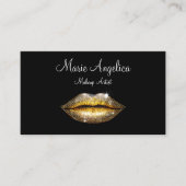 グリジートレンディーメイクアップファッション名刺 名刺 (正面)