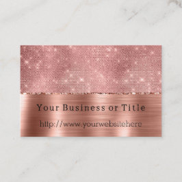 グリジーバラ金ゴールドスパークル 名刺