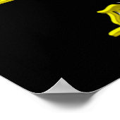 グリジー金ゴールド60th誕生日パーティー ポスター (角)