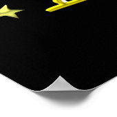 グリジー金ゴールド60th誕生日DIVA ポスター (角)