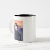 グリジー&グラムアールデコパリマググ ツートーンマグカップ (正面左)