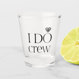 グリジー – バラ金ゴールド「I Do Crew」ショットグラス ショットグラス