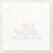 グリスсマスマグのコースター ガラスコースター (裏面)