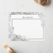 グリスお洒落ブロッサム ノートカード (正面/裏面インサイチュ)