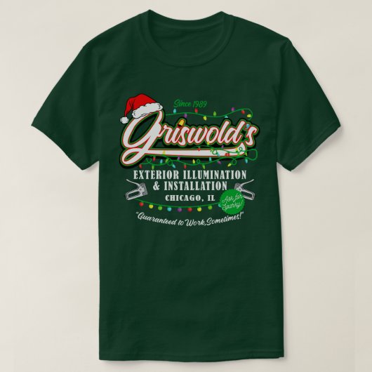 グリスウォルドイルミネーションクリスマスバケーション89 Dks Tシャツ (デザイン正面)