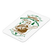 グリスウォルドファミリークリスマスチェーンソーグラフィック マグネット (左側)