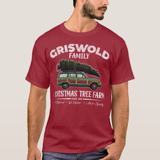 グリスウォルドファミリークリスマスツリーファーム Tシャツ (正面)