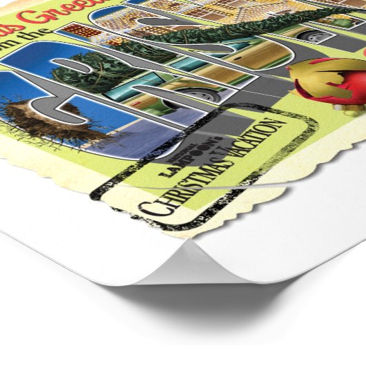 グリスウォルド家からのクリスマスの挨拶 ポスター (角)