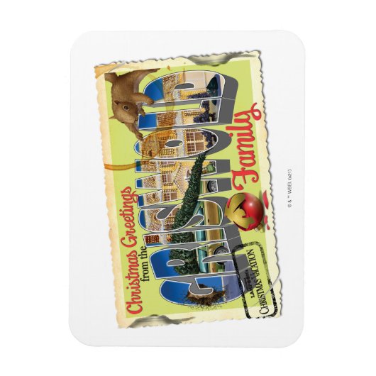 グリスウォルド家からのクリスマスの挨拶 マグネット (縦)