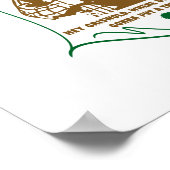 グリスウォルド家族クリスマスチェーンソーのグラフィック ポスター (角)