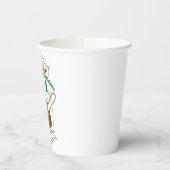 グリスウォルド家族クリスマスチェーンソーのグラフィック 紙コップ (左)