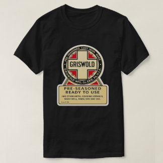 グリスウォルド鋳鉄フライパンTシャツ Tシャツ