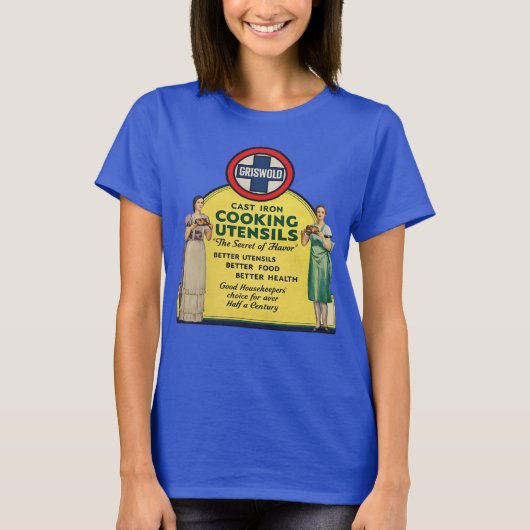 グリスウォルド鋳鉄フライパンTシャツ Tシャツ (正面)