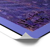 グリスゲラニウムのポット ポスター (角)