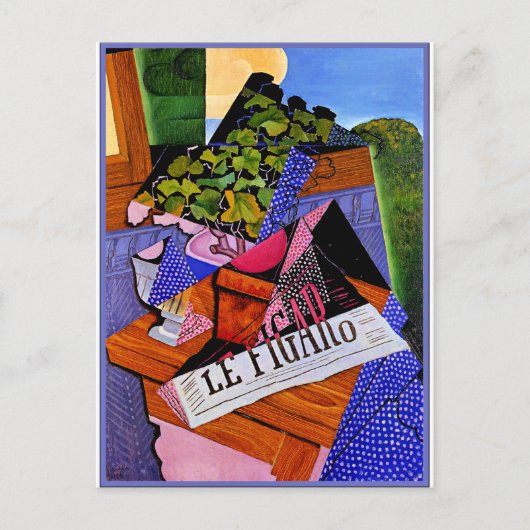 グリスゲラニウムのポット ポストカード (正面)