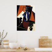 グリスセルツァーボトルとガラス ポスター (キッチン)