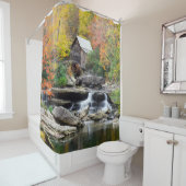 グリストミルアットグレードクリークシーニックウェストバージニア シャワーカーテン (インサイチュ)