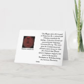 グリストミルクリスマスカード シーズンカード (裏面)