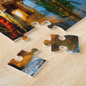 グリストミルジョージア。 ジグソーパズル (側面)