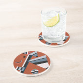 グリスバイカンディンスキー絵画抽象芸術ズモダンアート コースター (側面)