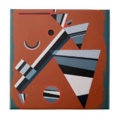 グリスバイカンディンスキー絵画抽象芸術ズモダンアート タイル (正面)