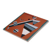 グリスバイカンディンスキー絵画抽象芸術ズモダンアート タイル (側面)