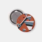 グリスバイカンディンスキー絵画抽象芸術ズモダンアート マグネット (正面/裏面)