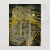 グリスワルド通りデトロイトデトロイトミシガンヴィンテージ ポストカード (正面)