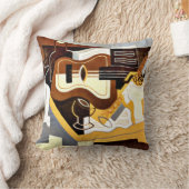 グリス – ギターとクラリネット クッション (ブランケット)