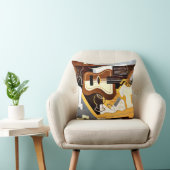 グリス – ギターとクラリネット クッション (椅子)