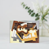 グリス – ギターとクラリネット ポストカード (スタンド正面)