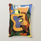 グリス – ギターとボトル アクセントクッション (裏面(縦))